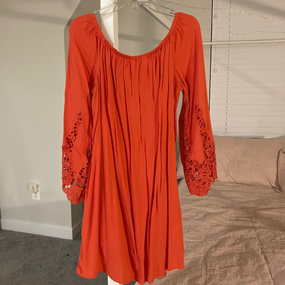 Tantrums Orange Dress